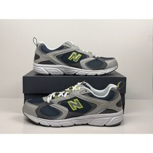 New Balance 408 Lifestyle Sneakers Men's Size 10.5 Grey/Blue/White U4082F5